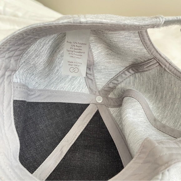 CALIA Baseball Cap Heather Grey – OS - Picture 5 of 7